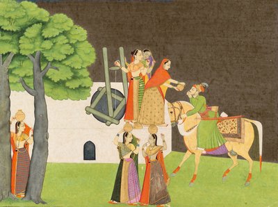 The First Meeting of the Eyes by Manaku